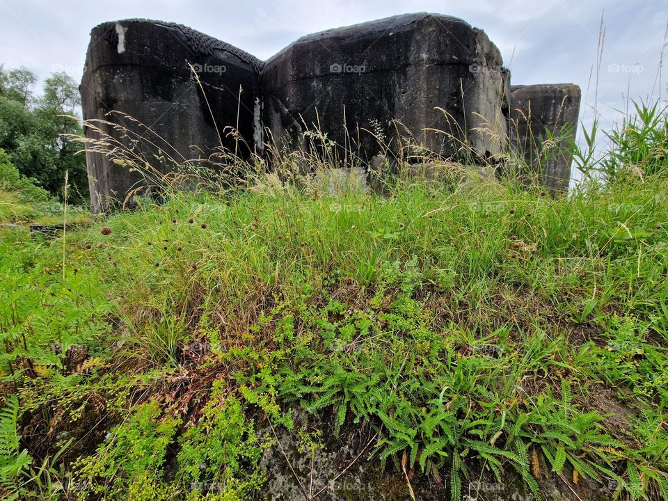 A fortress in Antwerp Belgium