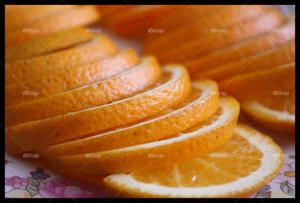 orange. orange slices