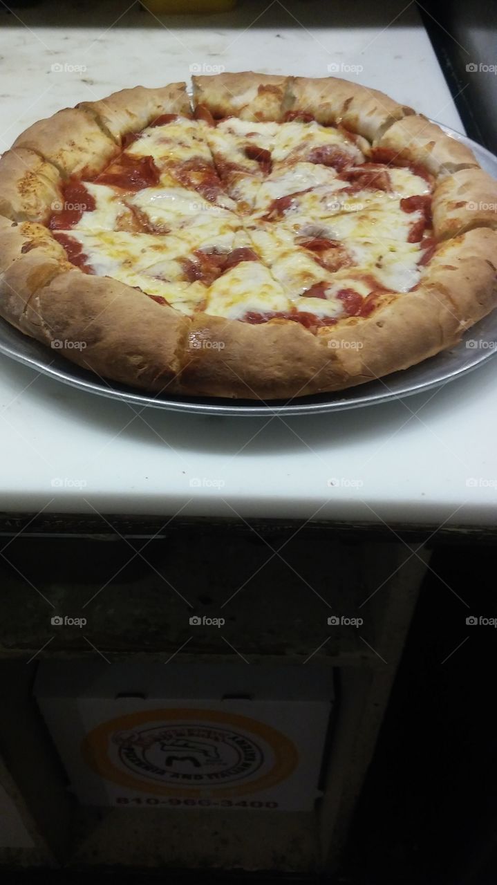 stuff crust pizza