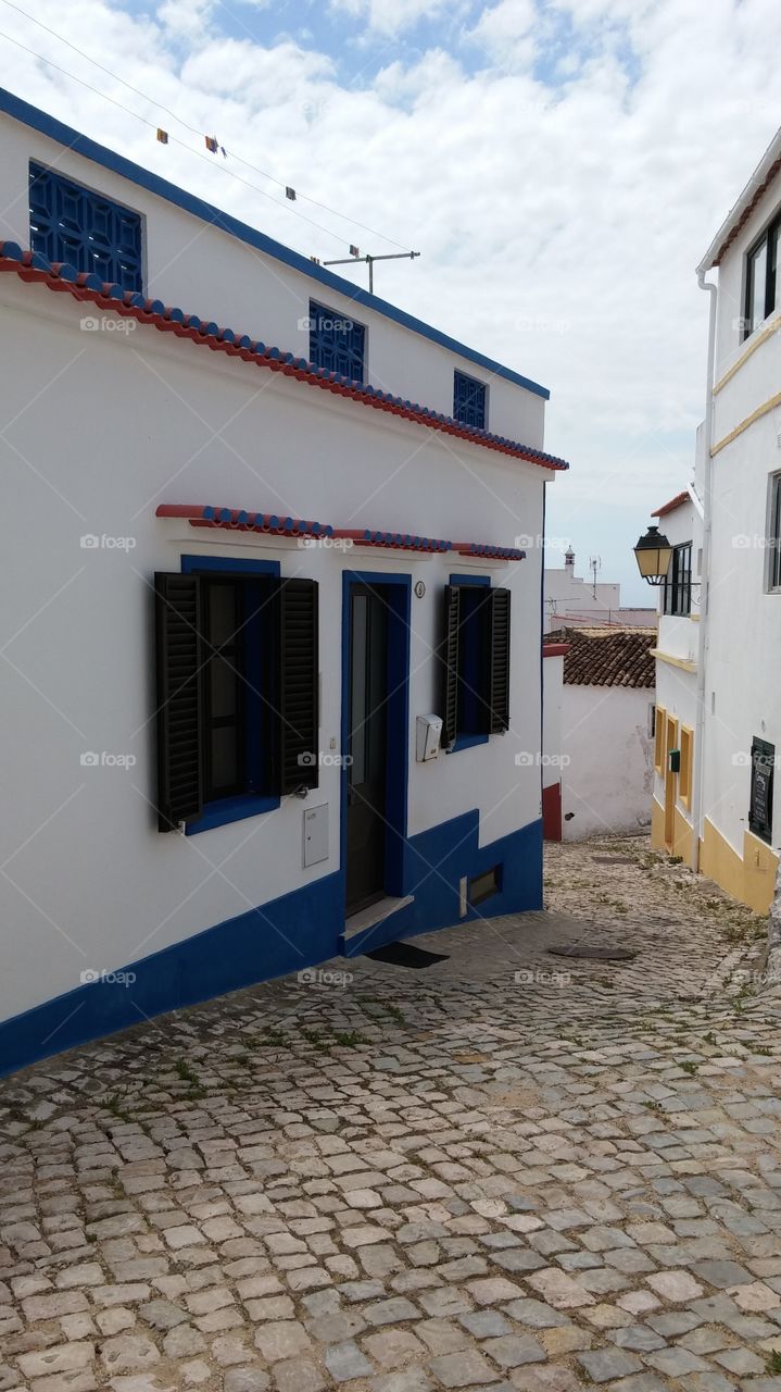 typisch Portugees Village . small street in Portugal Village 