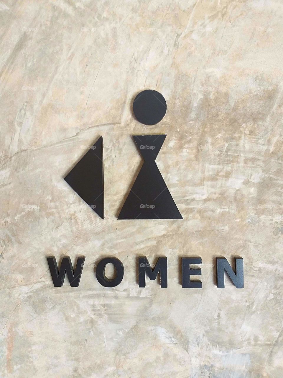 toilet sign. restroom concept