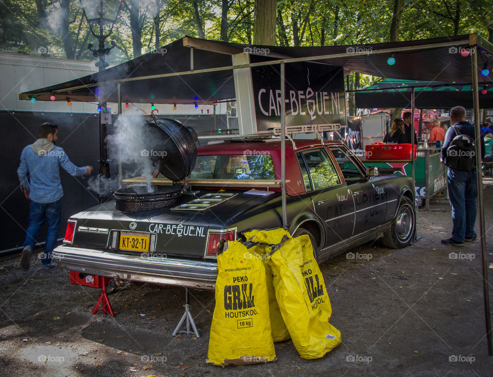 This is the best food car...street food out of the trunk of a car