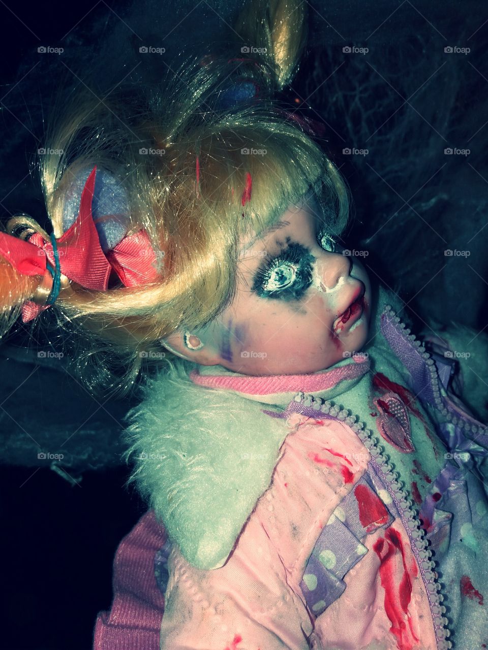 Evil Halloween Doll