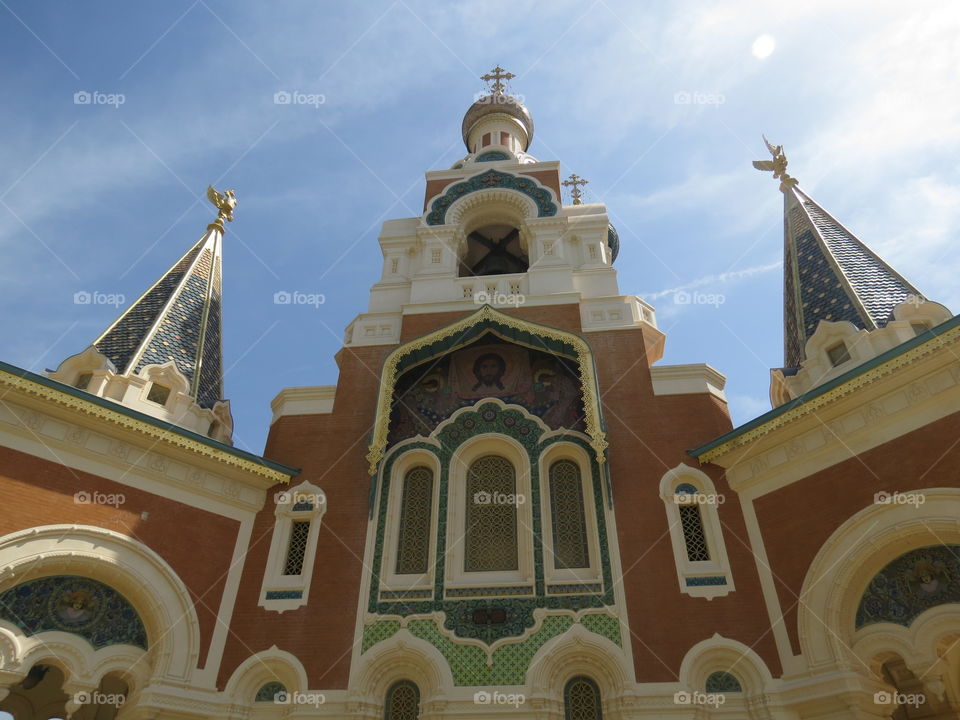 Eglise russe à Nice 