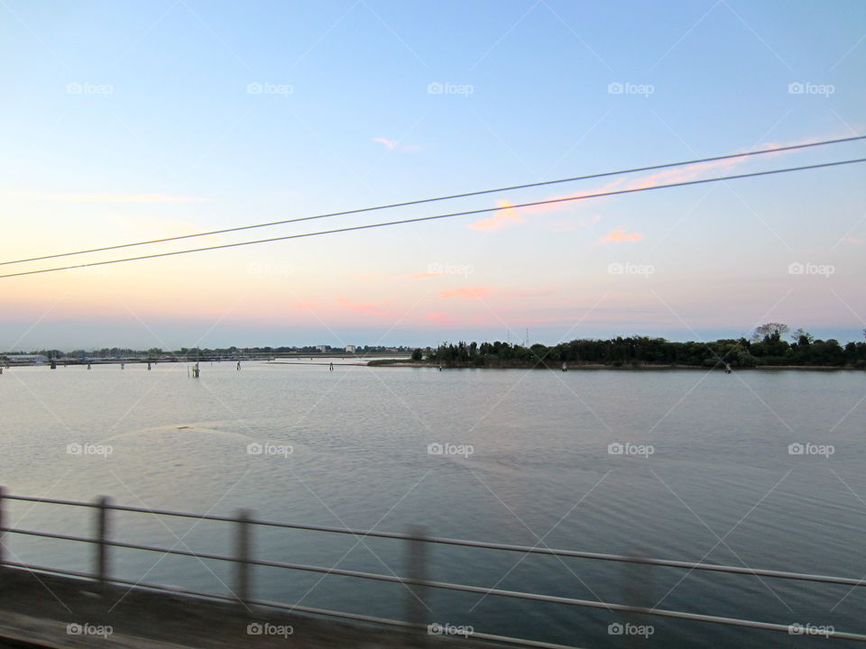 Water, River, Bridge, Landscape, Reflection