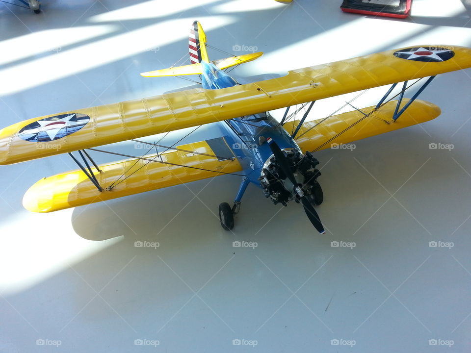 model plane. replica of plane