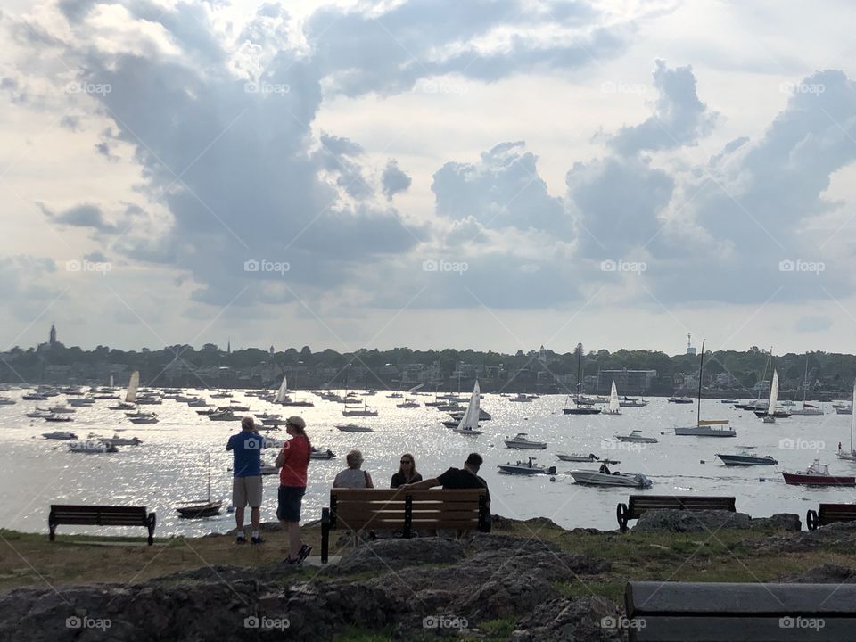 Is a perfect day! Marblehead harbor