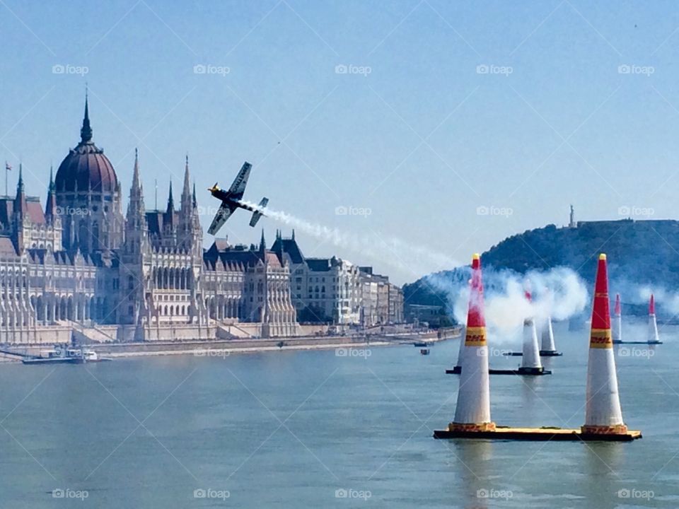 Stunt Plane. Visited Budapest and watched the thrilling Red Bull Air Races
