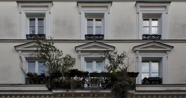 facade of an old building