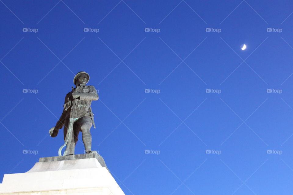soldier statue