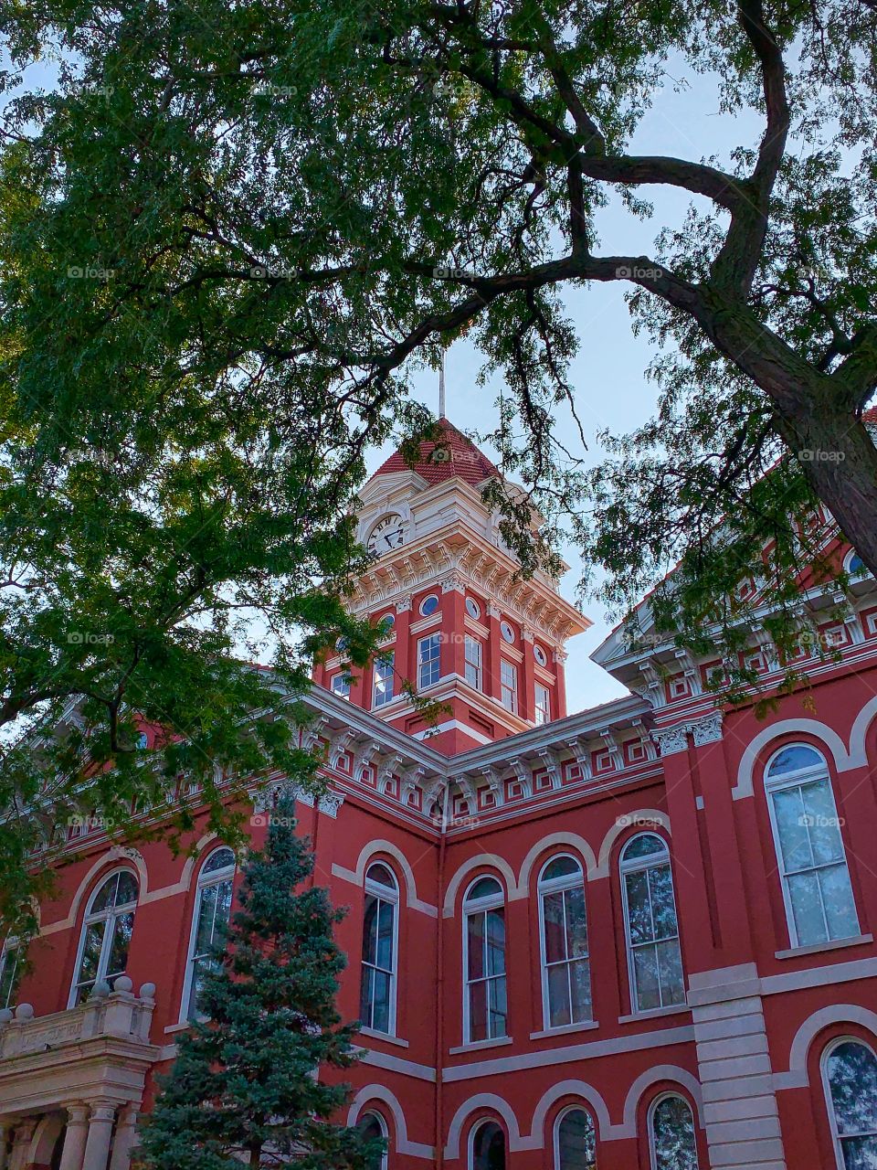 Old Lake County Courthouse—taken in Crown Point, Indiana 