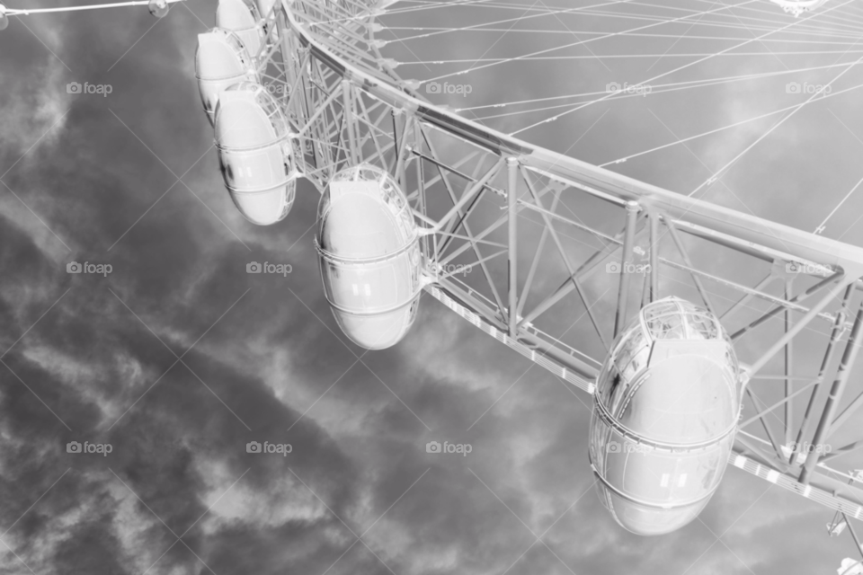 london clouds thames london eye by leonbritton123