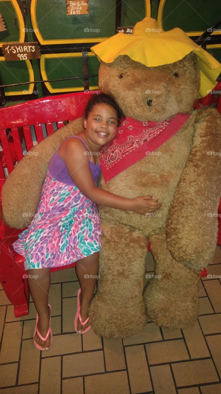 ginormous stuffed bear