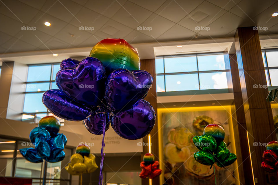Rainbow Balloon at Orlando Regional Medical Center