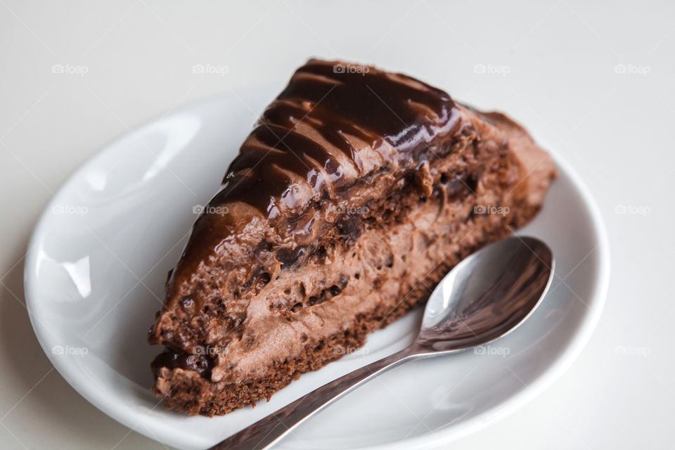 Close-up of chocolate in plate