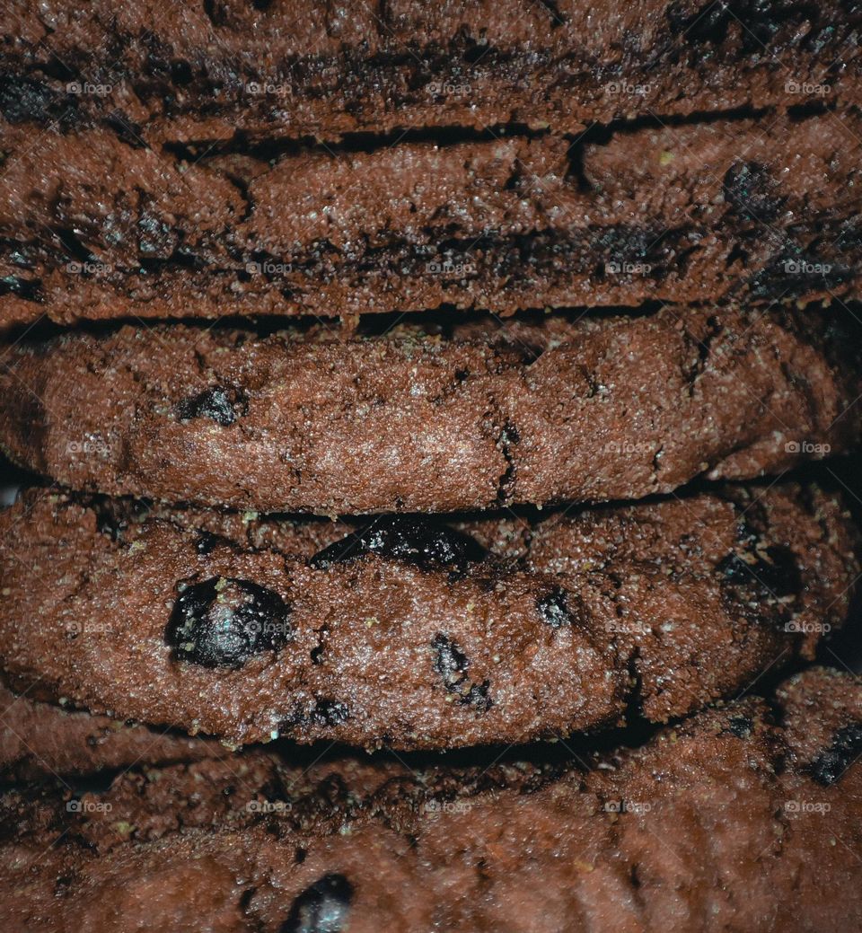 Chocolate cookies.