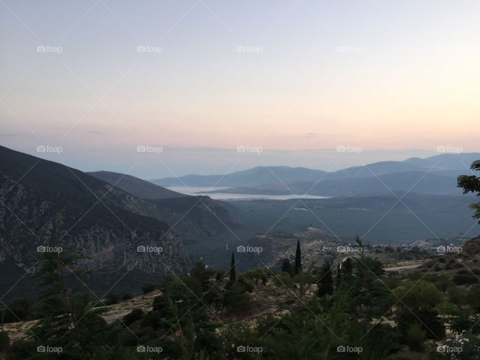 Delphi view!!!. Wonderful view from Delphi,Fokida
