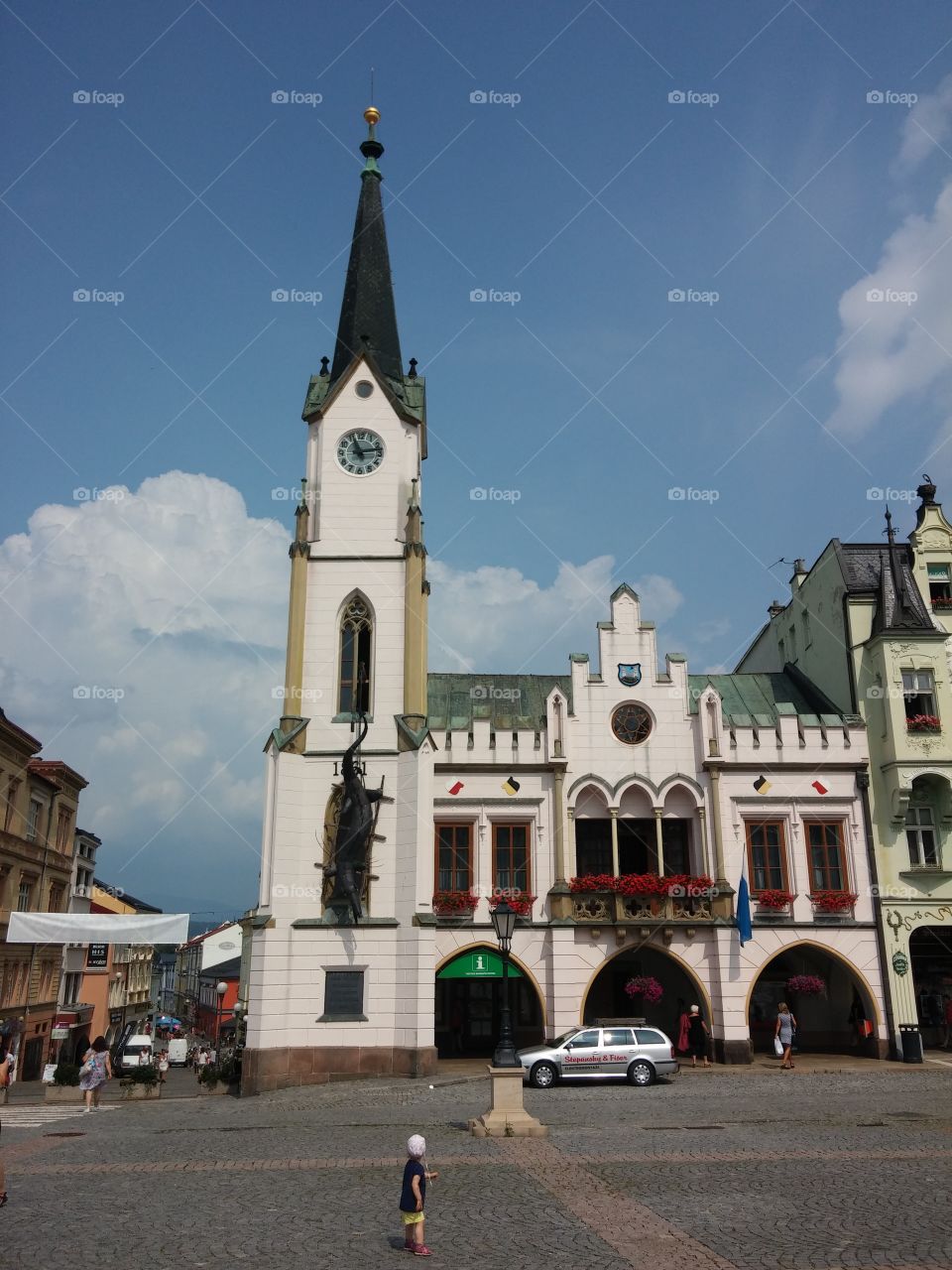 Trutnov old town, Czech Republic