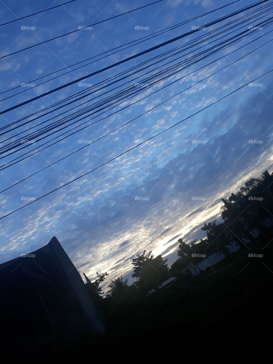 cloudy sunset @regentures