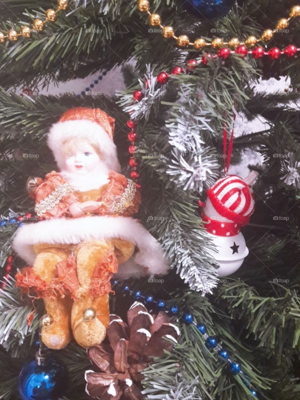 christmas new year holidays tree toy