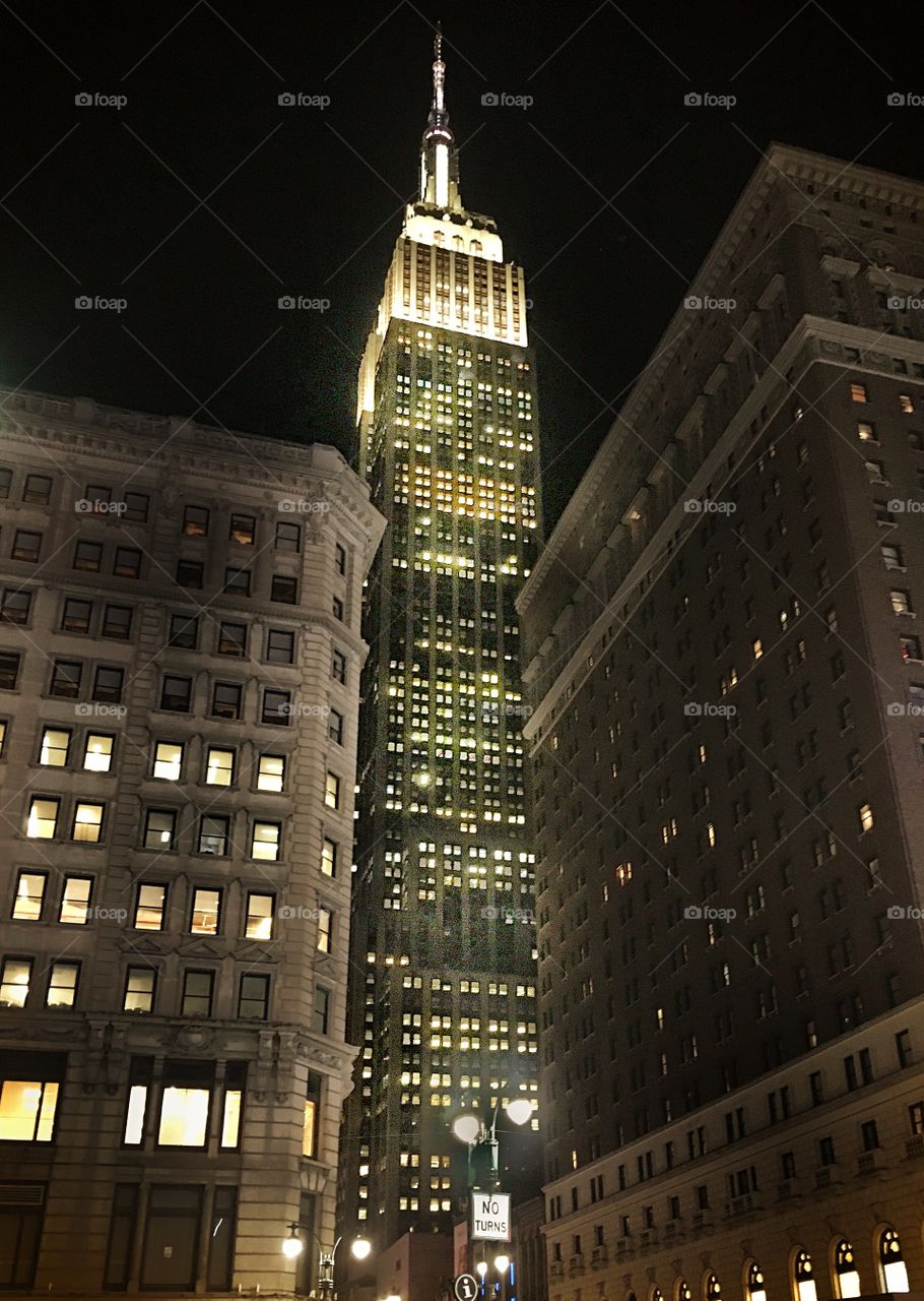 Empire State building street view