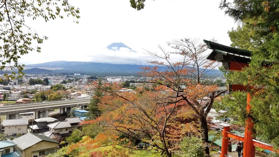 Views of Mount Fuji