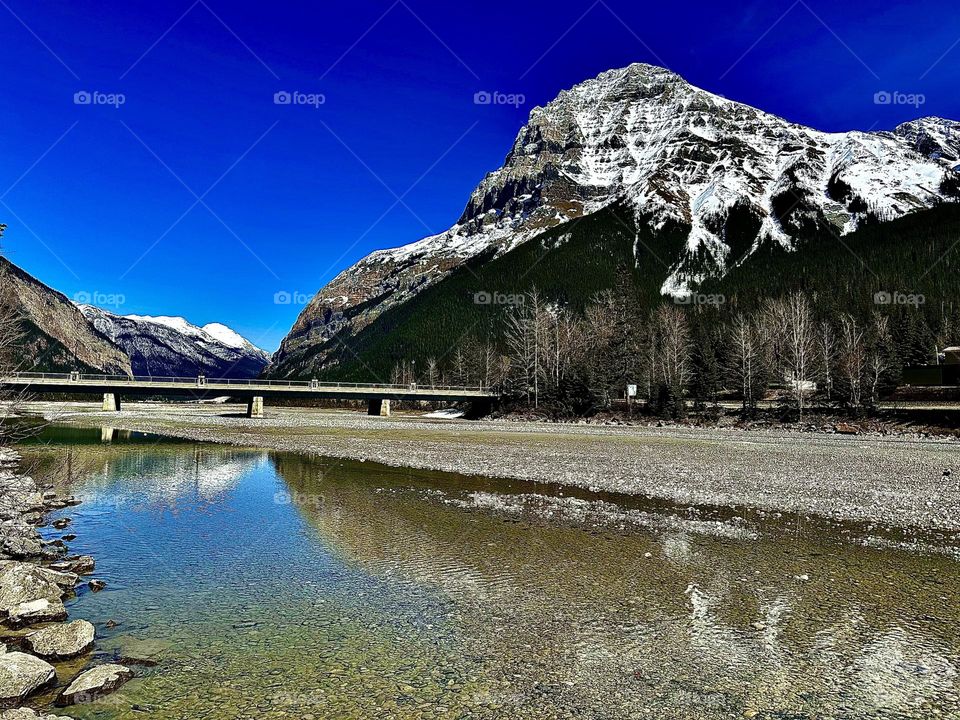 FRESH SPRING DAY IN THE MOUNTAINS