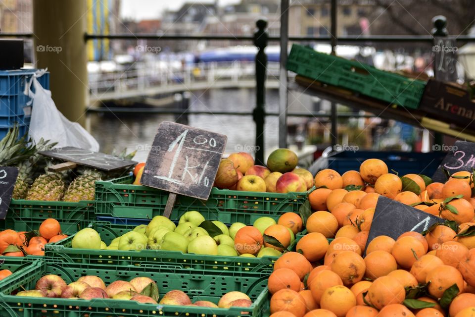 Fruit at the market