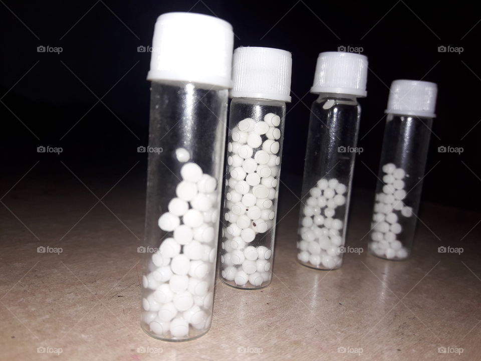 Homeopathy Glucose Bottle.