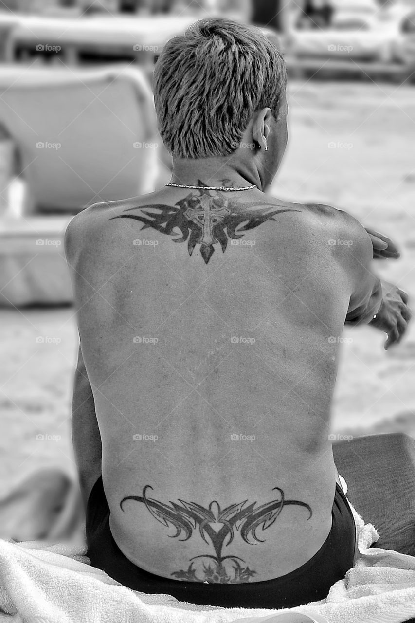 BACK TATOO