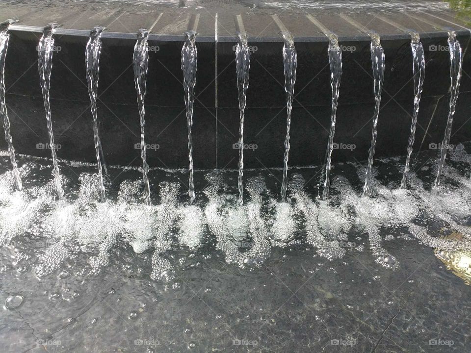 beautiful water fountain