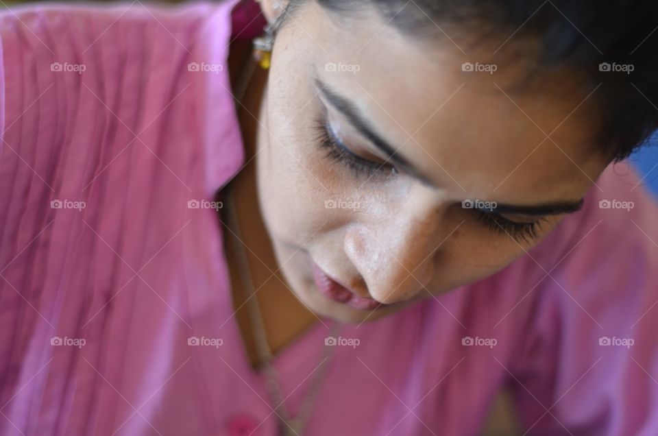 Girl Studying