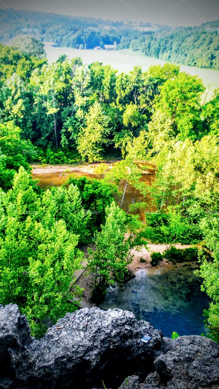 One of the many bluffs I'm Pulaski county Missouri