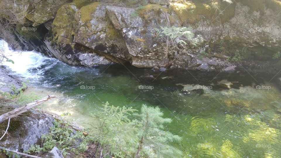 Lovely little swiming hole nestled in the woods, ice cold water, feels refreshing!!!!$