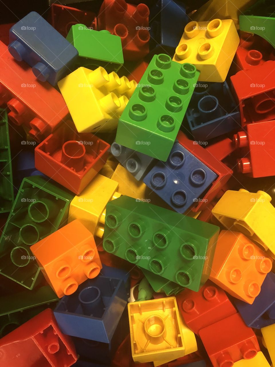 Colorful LEGO Blocks 