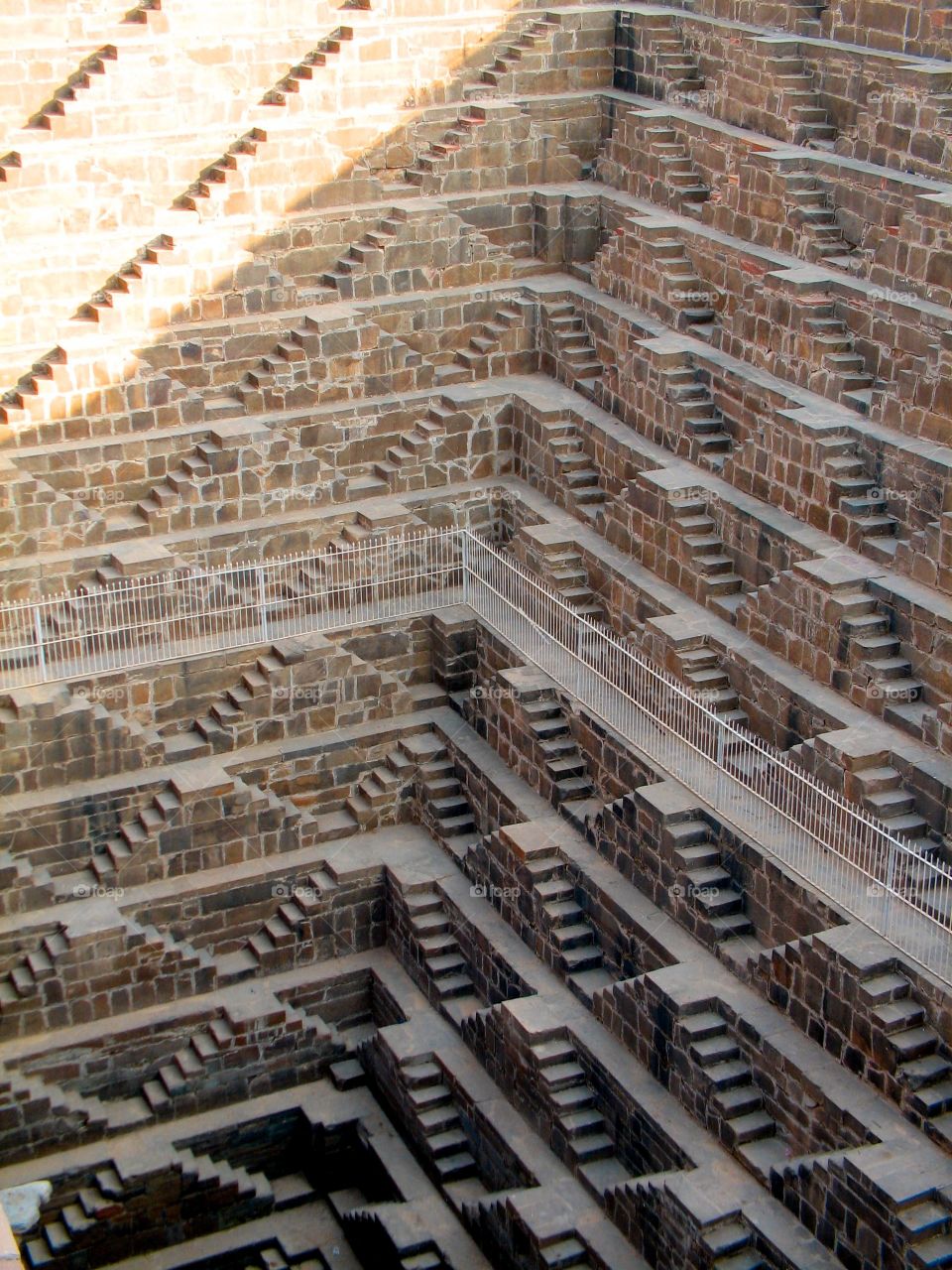 Step well in India. Step well in India
