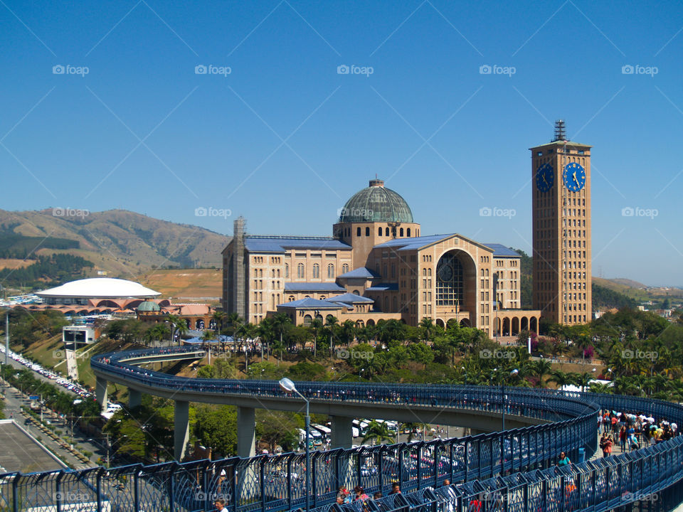 October 12th, the day of Our Lady of Aparecida. Basilica of Our Lady Aparecida -SP Brazil