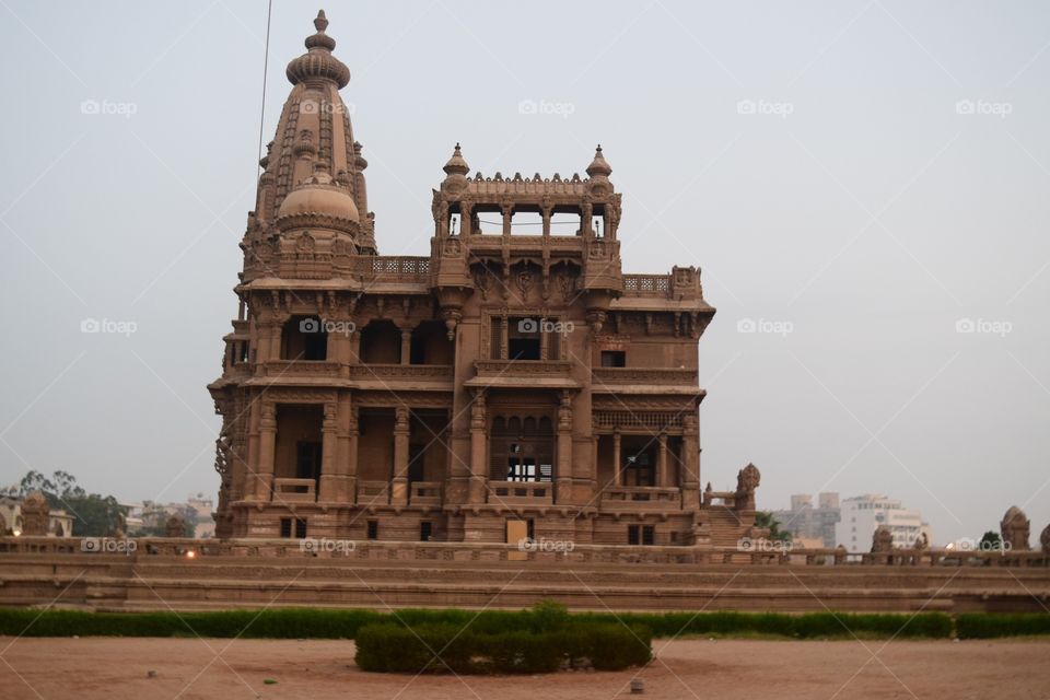 View of baron empain palace