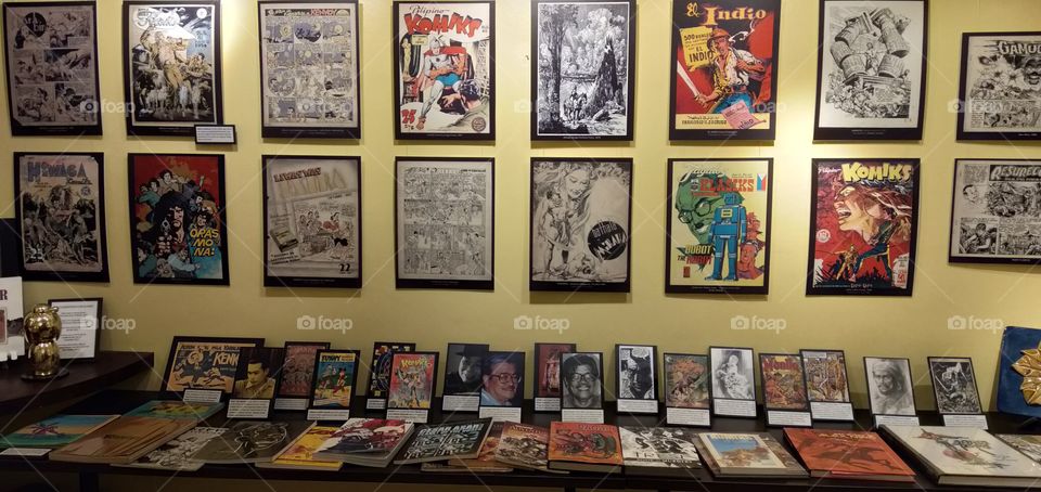 Comics museum.