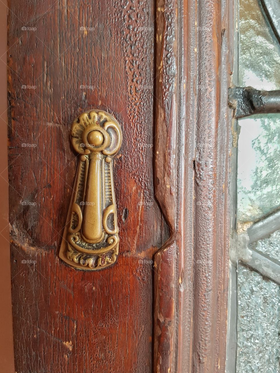 Antique keyhole