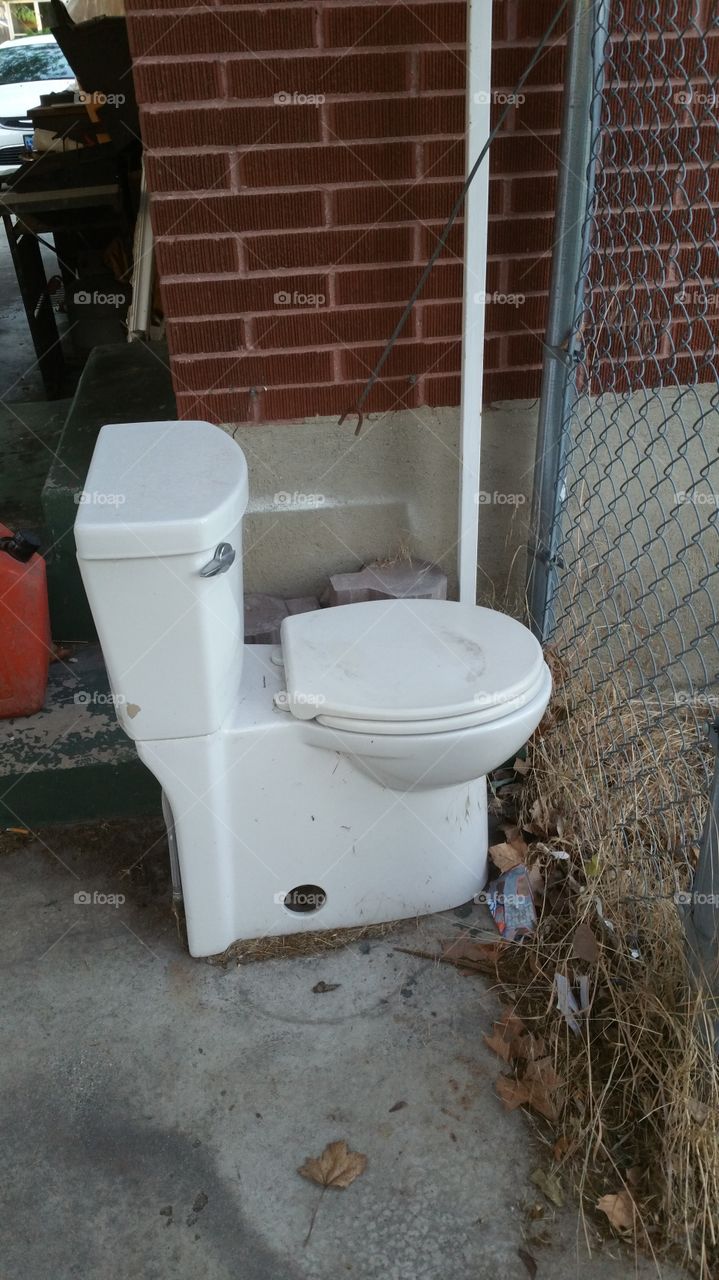 outside toilet
