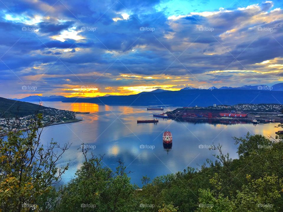 Narvik by Evening 