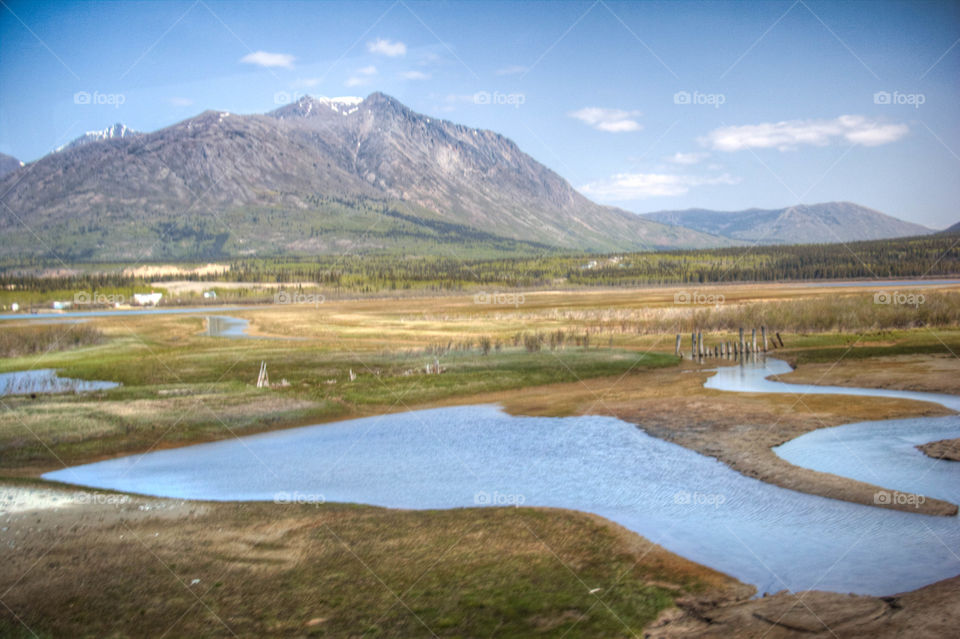 Drive from Skagway to Yukon, Alaska