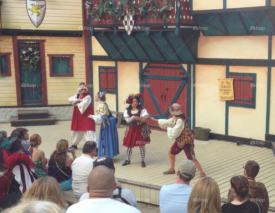 Medieval dance. Taken at Bristol Ren-Faire