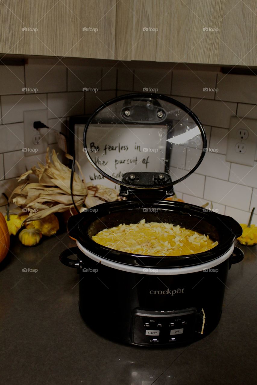 Cooking Italian Chicken Noodle Soup
