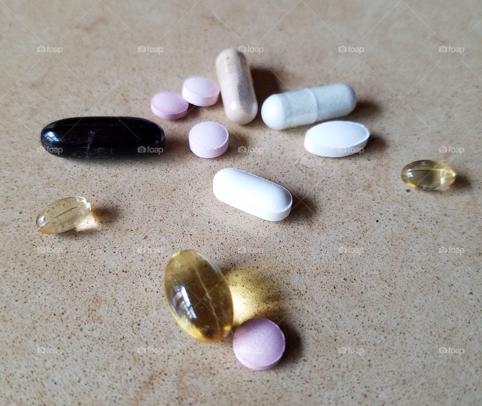 Vitamins and supplements for good health