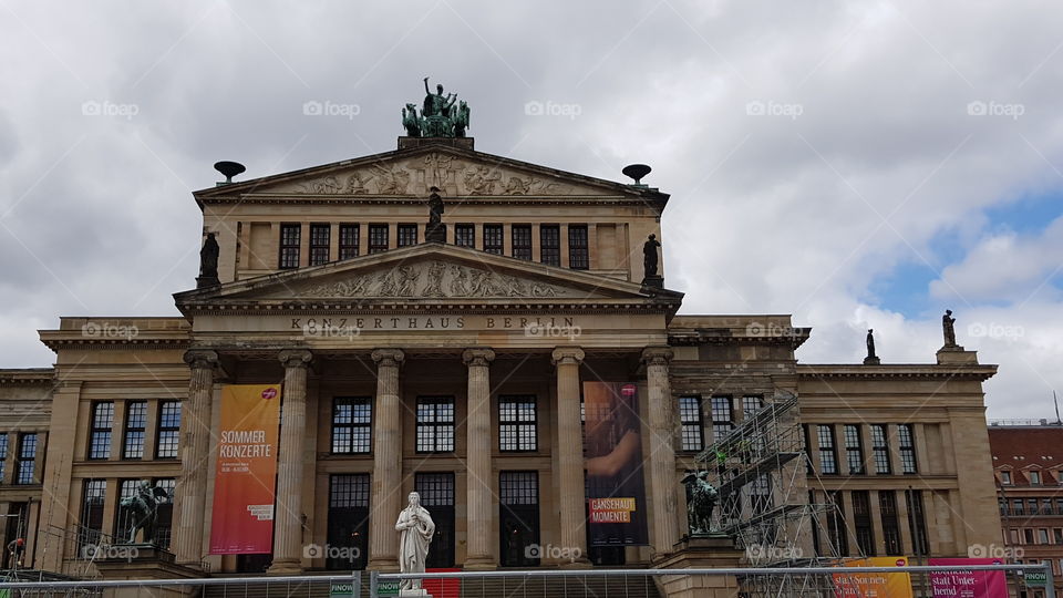 The Konzerthaus Berlin (Berlin Concert Hall), Gendarmenmarkt square in Berlin, Germany