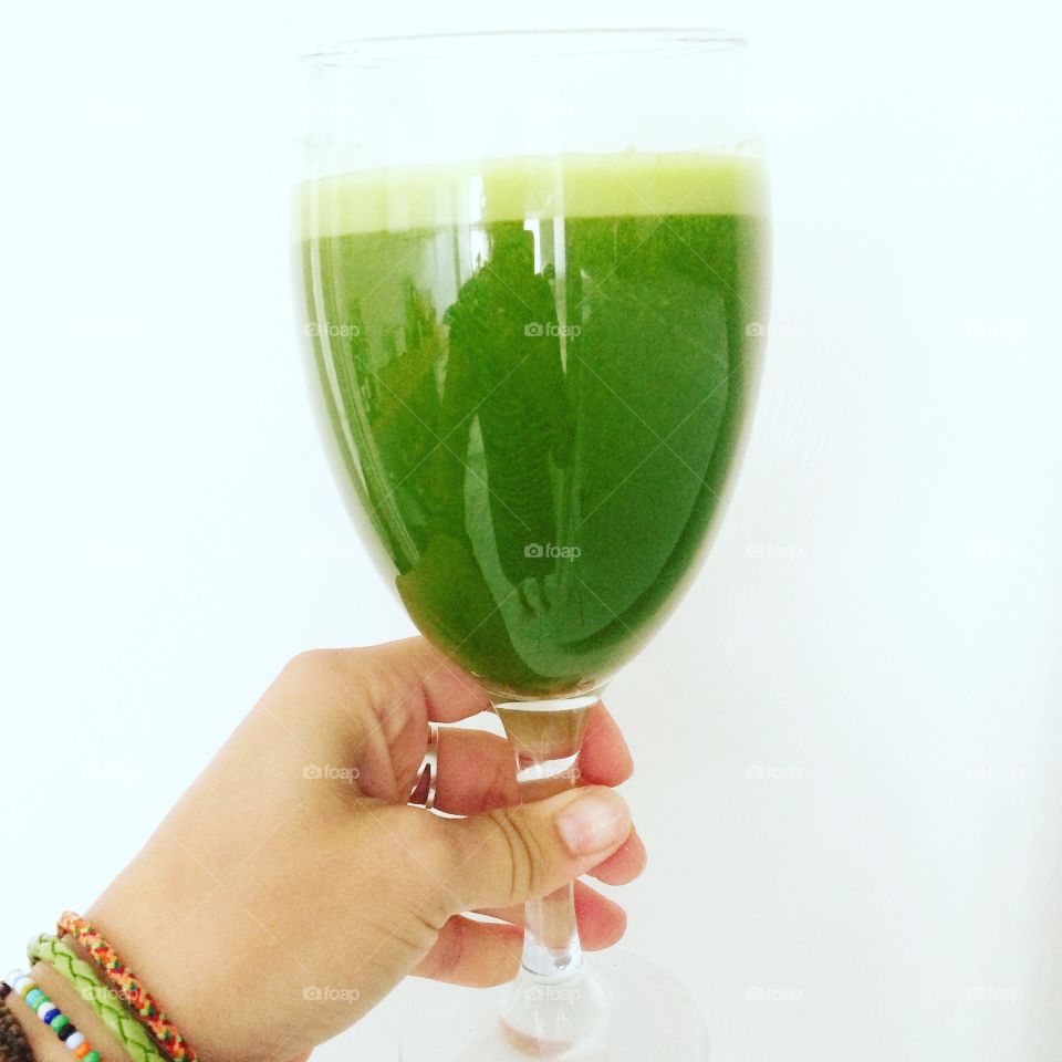 Green glow . A juice cleanse had me drinking this beautiful liquid 