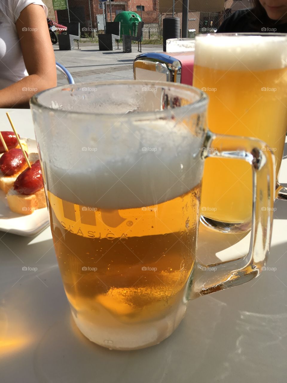 Iced Beer in Boadilla del Monte
