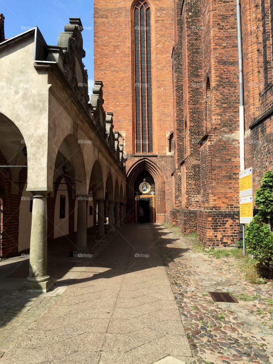 Entrance into the St.Maria's Dome in Torun